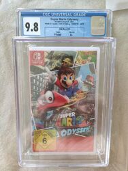 Nintendo Switch Super Mario Odyssey, 2017 CGC 9.8 A+ Sealed - deutsches Spiel