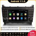 DAB+Android 11 Autoradio GPS CarPlay 4G Navi Mercedes CLC/CLK/C Klasse W203 W209