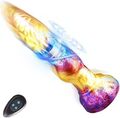 Anal Dildo Vibrator mit 7 Stoßfunktion & 7 Vibrationsmodi,