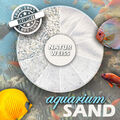 25 KG Aquarienkies naturweiss gerundet 1-3 mm Aquarium Sand Kies Bodengrund