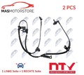 ABS SENSOR DREHZAHLFÜHLER PAAR VORNE NTY HCA-KA-319 2PCS V FÜR KIA SOUL I