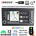 Für Audi A4 S4 RS4 B6 B7 B8 DAB+ 2+32G Android 13 Autoradio GPS WIFI RDS Carplay