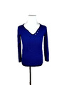H&M Langarm Shirt Damen Größe: S Blau #573