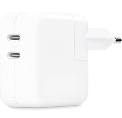 Apple 35W Dual USB-C Power Adapter Netzteil - Weiß (MNWP3ZM/A)
