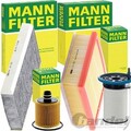 MANN-FILTER INSPEKTIONSPAKET passend für FIAT 500X 334 1.6+2.0 MULTIJET
