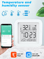 TUYA WiFi Smart Thermometer Hygrometer Temperaturmesser für Alexa Google Home DE