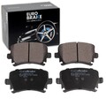 EUROBRAKE BREMSBELÄGE SATZ HINTERACHSE PASSEND FÜR AUDI A3 A4 A6 Q3 TT SEAT