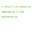 STARLINK Gen3 Router für Standard Kit V4 weiß 850049670166 (0850049670166)