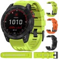 Quick Fit Silikon Armband für Garmin Fenix 8 E 7/7X 6/6X Pro 5/5X Plus Ersatz DE