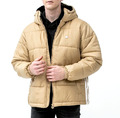Adidas Herren Winter Jacke Steppjacke Puffer gefüttert Parka Camel Ocker Beige L