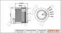 Dr!ve+ Luftfilter DP1110.10.0730 für HONDA
