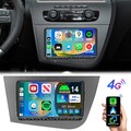 CarPlay 128G Für Seat Leon 1P1 2005-2012 Autoradio Android 14 8 Kern BT GPS Navi