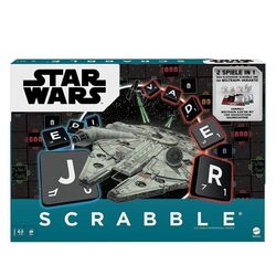 Mattel Star Wars Scrabble Brettspiel Familienspiel Gesellschaftsspiel