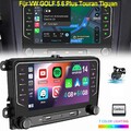 Für Golf 5 6 Jetta Polo 6R Caddy Touran Carplay Android 14 4+64GB Autoradio KAM