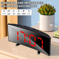 LED Projektionswecker Digital Alarmwecker Mit Projektion Temperatur USB Snooze！