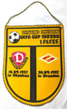 Orig. Wimpel SG Dynamo Dresden Spartak Moskau Uefa Cup 1987 DDR Fußball Oberliga