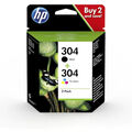 HP Druckerpatrone DeskJet-ENVY-AMP OfficeJet 301,302,304,305 schwarz,color,Multi