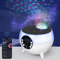LED Sternenhimmel Lampe Projektor Galaxy Bluetooth Musik Starry Stern Nachtlicht