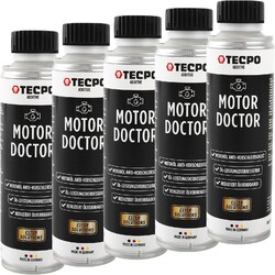 5x300 ml TECPO MOTOR DOKTOR ESTER ADDITIV MOTORÖL ANTIVERSCHLEIß SCHUTZ MOTOR-ÖL