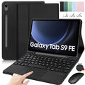 Hülle mit Touchpad Tastatur Maus Für Samsung Galaxy Tab S10 S9 FE S8 S7 A9+ A8