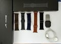 Apple Watch Series 5 Nike 44mm Silber Aluminiumgehäuse mit Pure Platinum/Schwarz