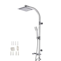 Duschset Regendusche Duschsystem Duscharmatur Massage Duschpaneel mit Handbrause