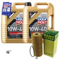MANN-FILTER Ölfilter 10 L LIQUI MOLY 10W-40 für VW LT 28-46 II Kasten 2.5 TDI