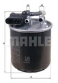 Kraftstofffilter Leitungsfilter KL 913 MAHLE für MERCEDES-BENZ INFINITI