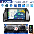 9" Für Mazda CX5 CX-5 2012-2016 Autoradio Navigation Android14 GPS WiFi Carplay