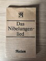 kleines Buch "Das Nibelungenlied"