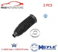 FALTENBALGSATZ LENKMANSCHETTE VORNE MEYLE 100 620 0019 2PCS A FÜR VW PHAETON