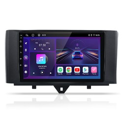 Für Mercedes Benz Smart 451 2010-2015 Android 14 Autoradio Navi Car-Play 4+64GB