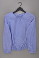✨ edc by Esprit Langarmbluse Classic Bluse für Damen Gr. 38, M neuwertig blau ✨