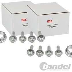 2X NTY RADLAGER-SATZ HINTEN BEIDSEITIG PASSEND FÜR BMW 5 LINKS+RECHTS