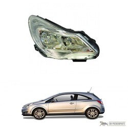 Valeo Scheinwerfer H1/H7 links passt für Opel Corsa D ab Baujahr 2011-2014