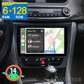 6+128GB Carplay Android 14 Autoradio GPS Für Mercedes Benz CLS E-Class W211 W219