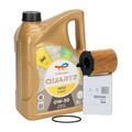 5L 5 Liter TOTAL QUARTZ INEO FIRST 0W-30 + ORIGINAL PSA Ölfilter 1109.AY