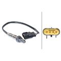 1x Lambdasonde HELLA 6PA 358 103-031 passend für ALFA ROMEO FIAT FORD LANCIA
