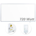 Protron Infrarotheizung Alu Heizpaneel Wandheizung mit Smart Thermostat - 720W