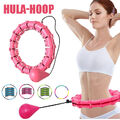 Smart Hula Hoop Reifen Fitness Einstellbar Massagenoppen Bauchtrainer 24 Teile