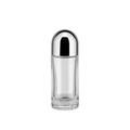 Alessi Salzstreuer 5075 Sottsass, Silber, Glas, 1kg Kapazität