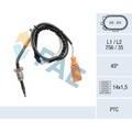 ORIGINAL® Fae Sensor, Abgastemperatur für VW POLO Skoda FABIA II FABIA II