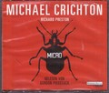 Michael Crichton - Micro, Hörbuch, 6 CDs, 454 min, Gordon Piedesack liest