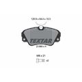 2136801 TEXTAR Bremsbelagsatz, Scheibenbremse Q+