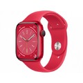 Apple Watch Series 8 45mm GPS+Cellular Aluminium Sportband Rot