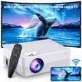 Mini Beamer UHD 4K Projektor LED WiFi Bluetooth Android Heimkino für iPhone/iOS