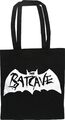 The Batcave Nachtclub Gothic Öko Baumwolle Tragetasche Shopper 1980er Soho Bauhaus