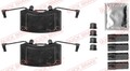 QUICK BRAKE Zubehörsatz Scheibenbremsbelag 109-1787 für BMW MERCEDES KLASSE W164