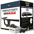 Für VW Golf IV Fliessheck Typ 1J1 Anhängerkupplung starr +eSatz 13pol 97-05 NEU