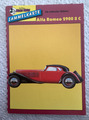 Micky Maus Sammelkarten Die schönsten Oldtimer Alfa Romeo 2900 8 C